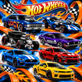 Plantilla editable en Canva especial HotWheels