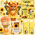 Plantilla editable en Canva especial Flores Amarillas
